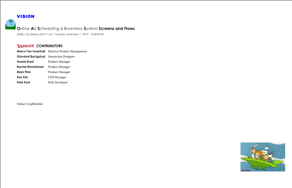 One of several pages of task flows. It shows the paths a user can follow through an application based on business logic. At most nodes, there are yes/no logic paths, or some other logic that will block or allow a user to continue