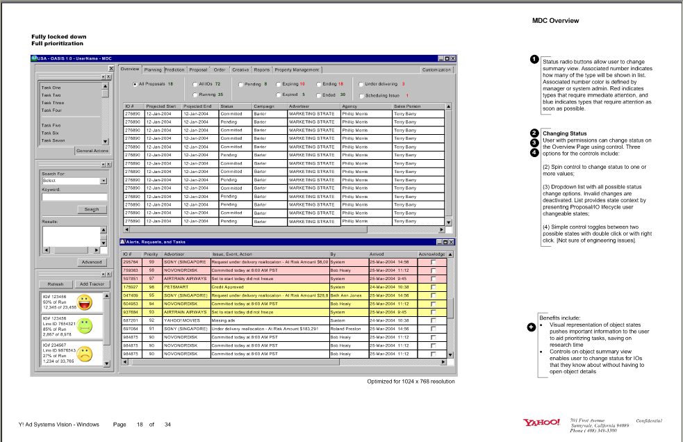 One of several pages of task flows. It shows the paths a user can follow through an application based on business logic. At most nodes, there are yes/no logic paths, or some other logic that will block or allow a user to continue