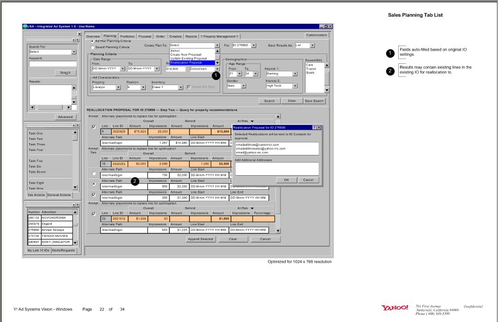 One of several pages of task flows. It shows the paths a user can follow through an application based on business logic. At most nodes, there are yes/no logic paths, or some other logic that will block or allow a user to continue