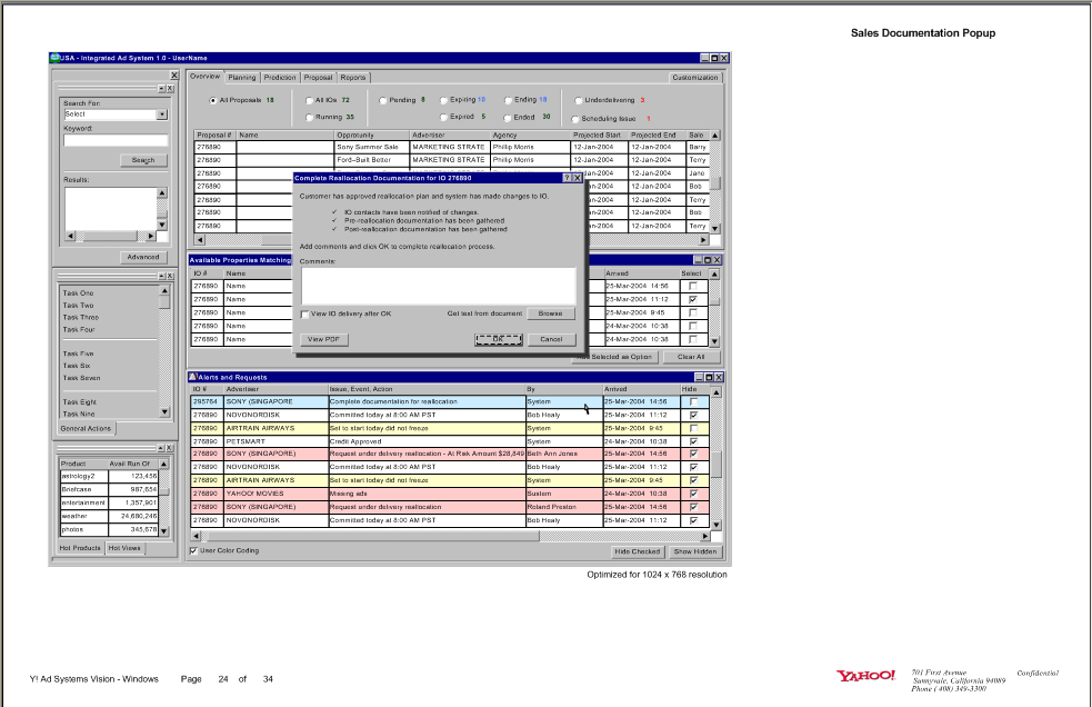 One of several pages of task flows. It shows the paths a user can follow through an application based on business logic. At most nodes, there are yes/no logic paths, or some other logic that will block or allow a user to continue