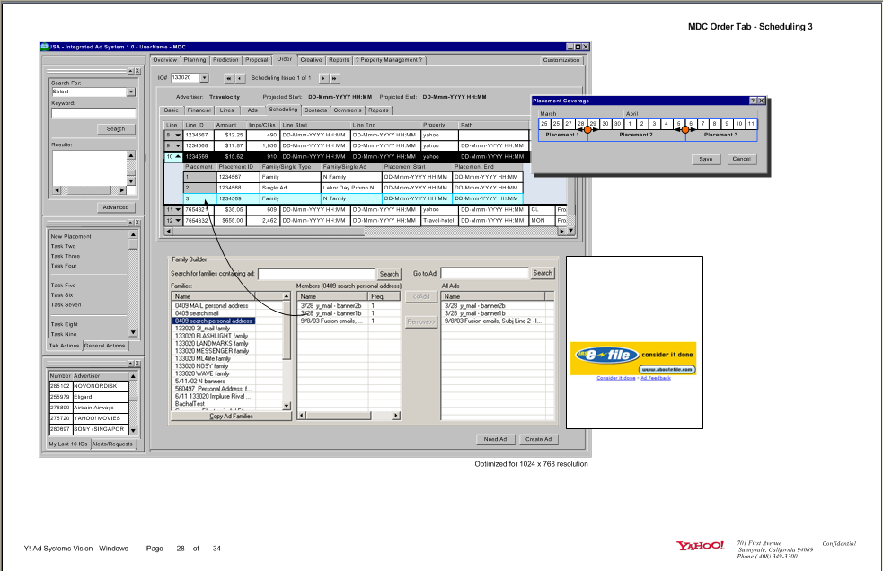 One of several pages of task flows. It shows the paths a user can follow through an application based on business logic. At most nodes, there are yes/no logic paths, or some other logic that will block or allow a user to continue