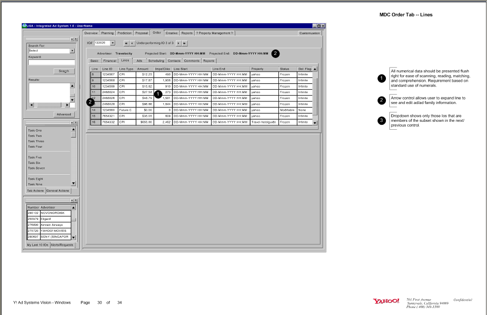 One of several pages of task flows. It shows the paths a user can follow through an application based on business logic. At most nodes, there are yes/no logic paths, or some other logic that will block or allow a user to continue